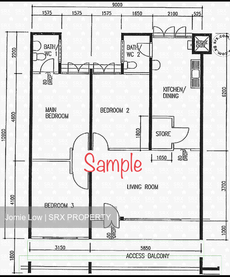 Blk 338 Ubi Avenue 1 (Geylang), HDB 4 Rooms #224386411
